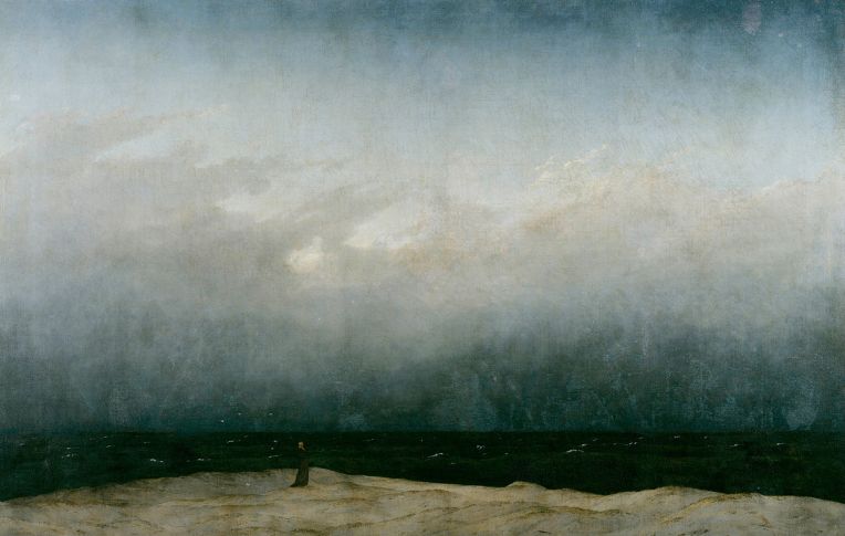 Der Mönch am Meer (The Monk by the Sea) (1808–10) by Caspar David Friedrich