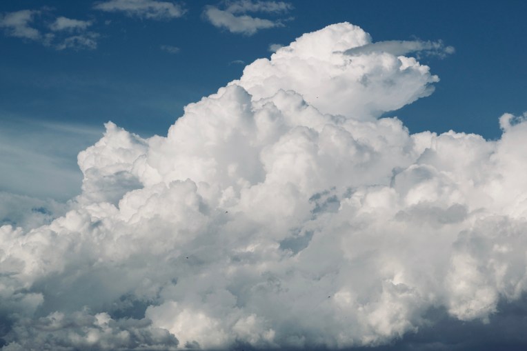 Cumulonimbus in February, 2 February 2019. Copyright 2019 Forgotten Fields. All rights reserved.